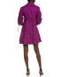 Фото #2 товара Maison Tara Poplin Shirtdress Women's Purple 16