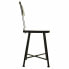 Stool Alexandra House Living Black 40 x 82 x 38 cm