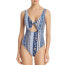 Фото #1 товара Minkpink 285391 Women's Floral Cut-Out One-Piece Swimsuit, Size Medium