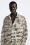 Фото #6 товара Куртка с геометрическим принтом — limited edition ZARA