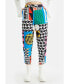 Women's High Waisted Printed Jogging Pants