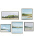 Vista 5 Piece Framed Embellished Canvas Gallery Set