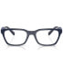 Dolce & Gabbana Men's Rectangle Eyeglasses, DG508853-O