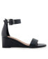 Фото #3 товара Women's Willis Buckle Strap Wedge Sandals