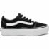 Women's casual trainers Vans Ward Platform Black