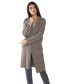 ფოტო #1 პროდუქტის Women's Cashmere Wool Double-faced Lapel Overcoat