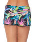 Juniors' 2" Aloha Printed Swim Shorts