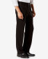 ფოტო #3 პროდუქტის Men's Big & Tall Easy Classic Pleated Fit Khaki Stretch Pants