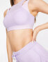 Фото #6 товара VAI21 co-ord mesh double layer bra in lilac