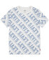 ფოტო #1 პროდუქტის Little Boys Allover Logo-Print T-Shirt