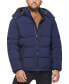 Men's Stretch Hooded Puffer Jacket, Created for Macy's