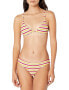 Фото #3 товара Volcom 293638 Women's Stripe While Haute Cheekini Bikini Bottom, Multi, Medium