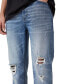 Фото #3 товара Men's Slim Straight Jeans