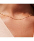 ფოტო #2 პროდუქტის Small Ball Chain Necklace - Ana Gold