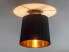 Фото #9 товара Stoff Deckenlampe Ø 30cm Black Gold