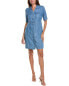 Фото #1 товара Nanette Nanette Lepore Cassidy Shirtdress Women's Blue Xs