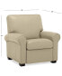 Фото #37 товара Orid 36" Leather Roll Arm Pushback Recliner, Created for Macy's