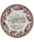 Фото #1 товара Woodland Snow Goose Dinner Plate