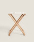 Фото #1 товара Linen ash folding stool