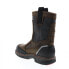 Фото #6 товара Wolverine Overman WP Carbonmax Wellington 10" Mens Brown Wide Work Boots 9