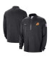 Men's Black Phoenix Suns Authentic Performance Half-Zip Jacket