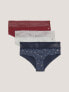 Фото #1 товара Lace Trim Cheeky Brief 3PK