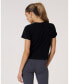 ფოტო #3 პროდუქტის Women's Rebody Essentials Crop Tee For Women