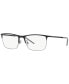 Фото #1 товара Dolce & Gabbana DG1309 Men's Rectangle Eyeglasses