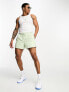 Фото #5 товара ASOS DESIGN swim shorts in short length in light green