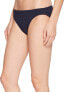 Фото #3 товара MICHAEL Michael Kors Womens 175199 Classic Bikini Bottoms Swimwear Navy Size M
