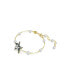 ფოტო #2 პროდუქტის Crystal Swarovski Imitation Pearls, Starfish, Multicolored, Gold-Tone Idyllia Bracelet