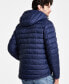 ფოტო #5 პროდუქტის Men's Sherpa Lined Hooded Puffer Jacket