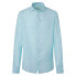 Фото #1 товара HACKETT Garment Dye Linen long sleeve shirt