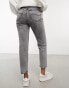Lee Carol straight fit high waist jean in grey wash