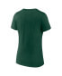 Women's Green Oakland Athletics One and Only V-Neck T-shirt