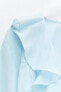 Фото #5 товара Блуза с вышивкой и воланами ZARA