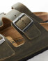 Фото #3 товара Birkenstock Arizona sandals in khaki oiled leather