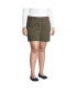 Фото #3 товара Plus Size Mid Rise Starfish Knit 7" Utility Shorts