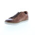 Фото #4 товара Roan by Bed Stu Eli F800406 Mens Brown Leather Lifestyle Sneakers Shoes 8
