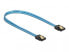 Фото #3 товара Delock 82130 - 0.5 m - SATA III - SATA 7-pin - SATA 7-pin - Male/Male - Blue