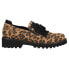 Фото #1 товара VANELi Zoelie Leopard Loafers Womens Brown Flats Casual 309573
