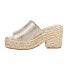 Фото #3 товара Женские сандалии на толстом шнуре Corkys Solstice золотые 41-0260-GOMT