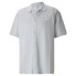 Puma Classics Short Sleeve Polo Shirt Mens Grey Casual 53806680