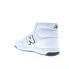Фото #12 товара New Balance 480 BB480COA Mens White Leather Lifestyle Sneakers Shoes