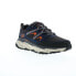 Фото #2 товара Skechers D'Lux Journey 237192 Mens Blue Leather Athletic Hiking Shoes