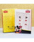 ფოტო #3 პროდუქტის Mickey and Minnie Mouse Fashion Stud Earring - Mismatch Kiss, Black/Red - 3 pairs