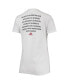 ფოტო #4 პროდუქტის Women's White Indiana Hoosiers More Is Possible T-shirt