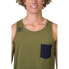 RAFIKI Slab sleeveless T-shirt