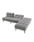 Фото #5 товара Bovey Convertible Sofa Bed Sectional