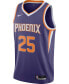 Фото #3 товара Men's Mikal Bridges Purple Phoenix Suns 2020/21 Swingman Player Jersey - Icon Edition